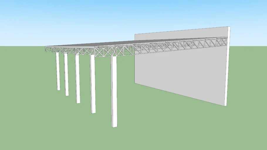 Estrutura Metálica - Sketchup 2014 - 2014
