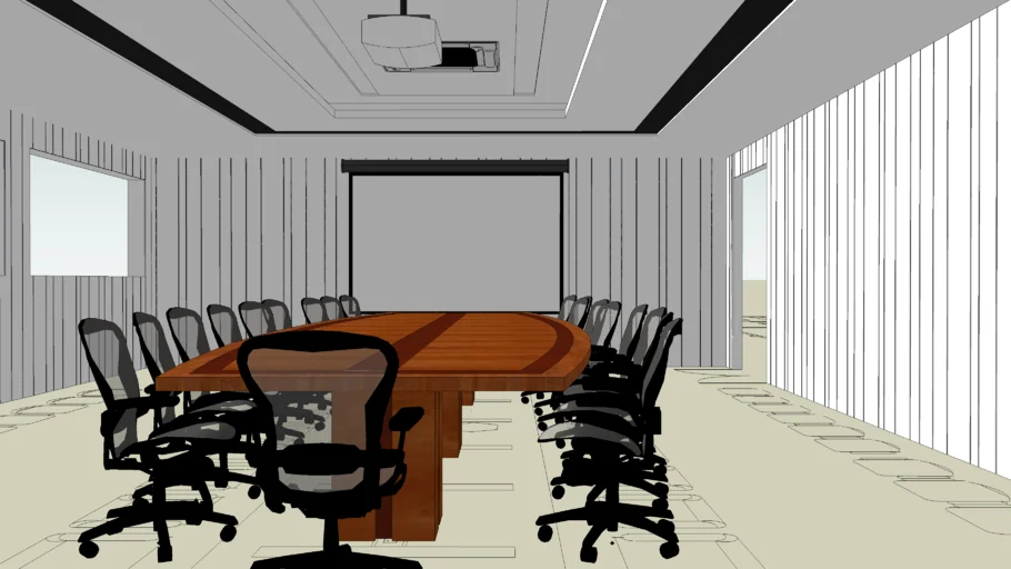 meeting office | 3D Warehouse