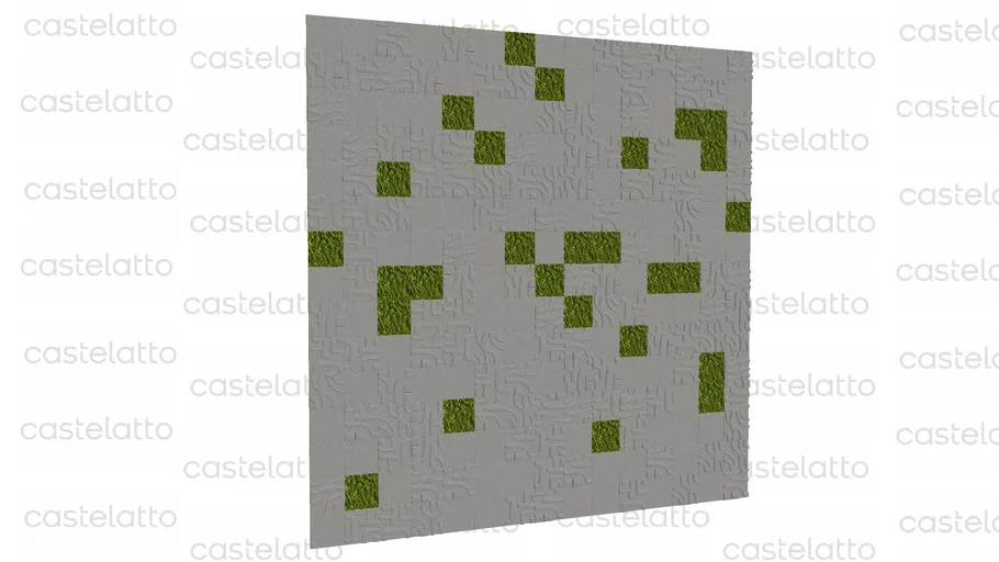 Tribu Grezzo Cinza - Moss Tropical