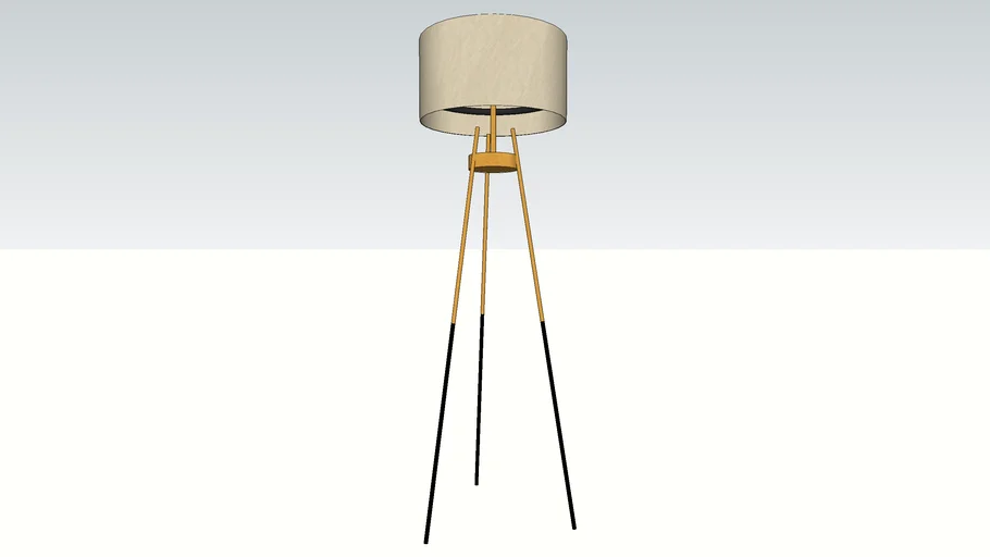 MODERN TRI POD FLOOR LAMP