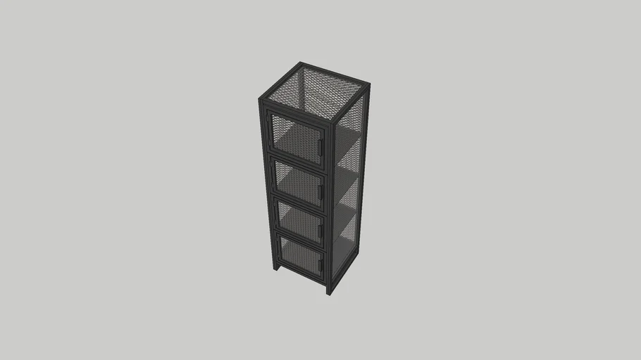 Industrial wardrobe lockers