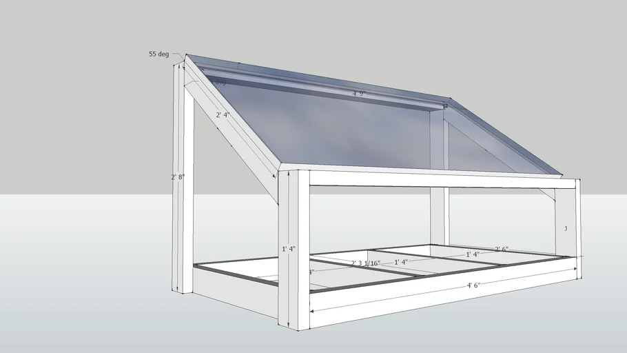 Solar Hot Water Heater Frame