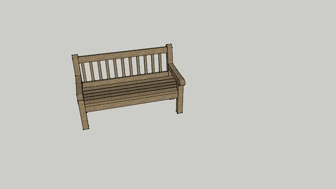 Wooden Bench