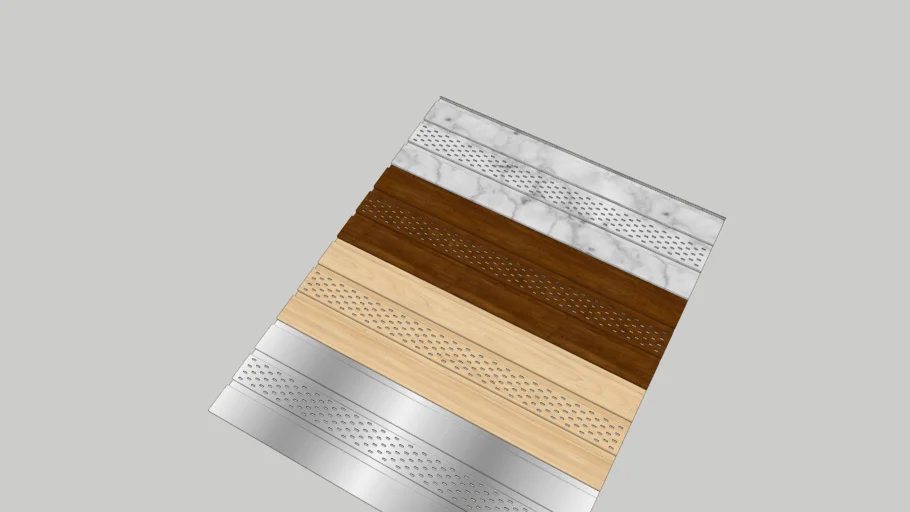 Soffit. PVC soffit Panels