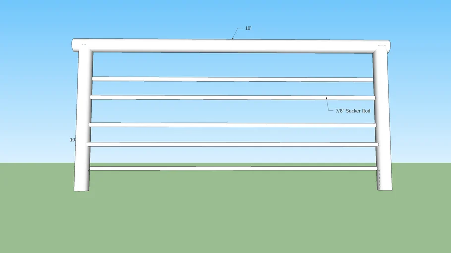 Lee’s pipe fence