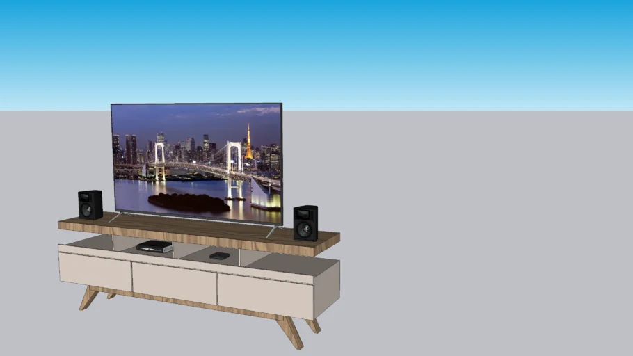 Rack Bancada para TV até 75"