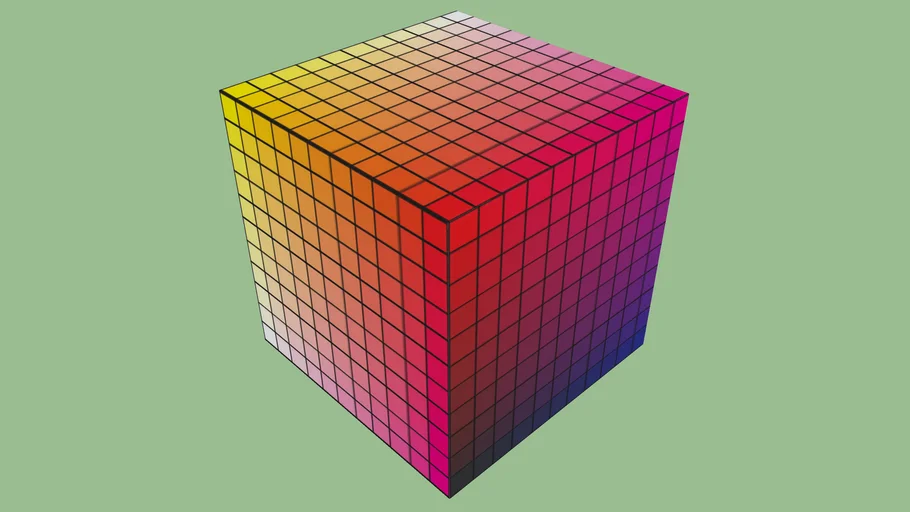 color cube (CMYRGBSW)
