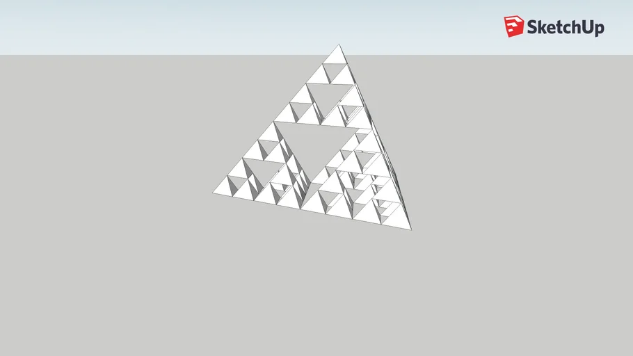 pirámide de Sierpinski