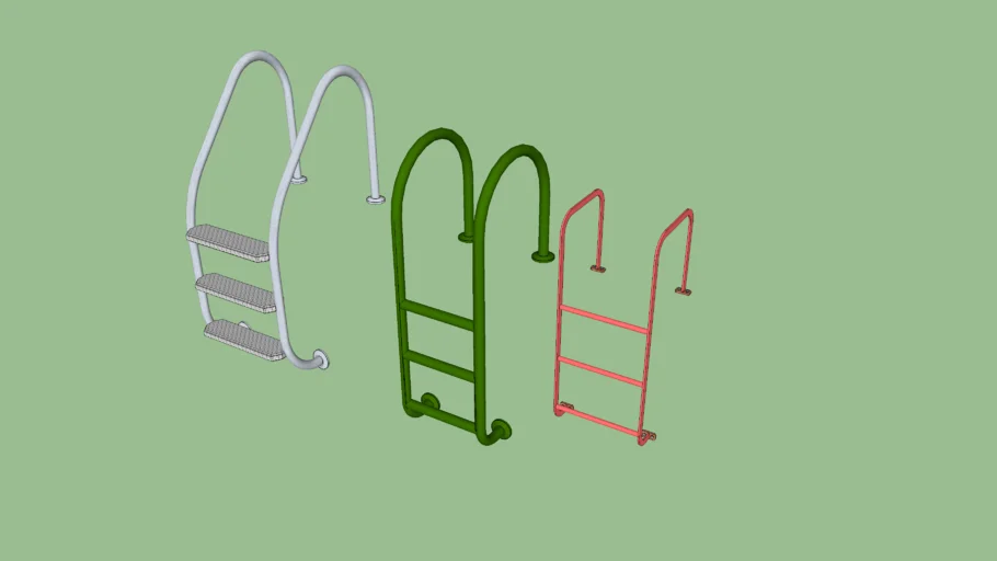 pool and parapet ladders