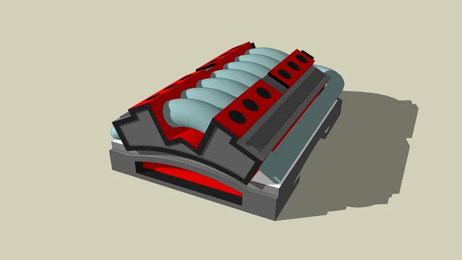 V14 'TRADER' Engine | 3D Warehouse