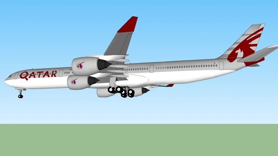 Qatar Airways Airbus A340-600