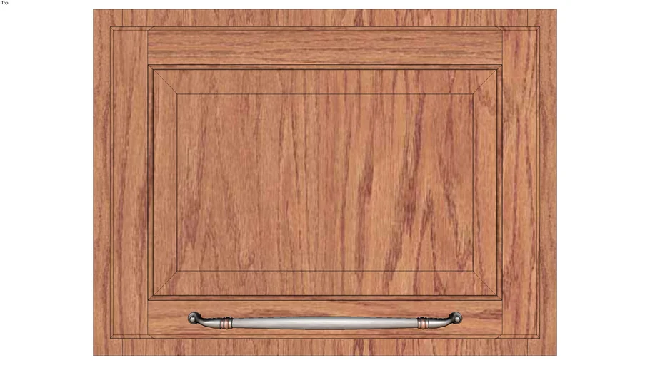Wall Top Hinge Cabinet 18H