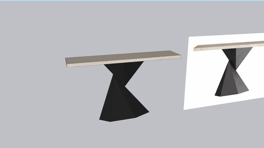 Valder console | 3D Warehouse