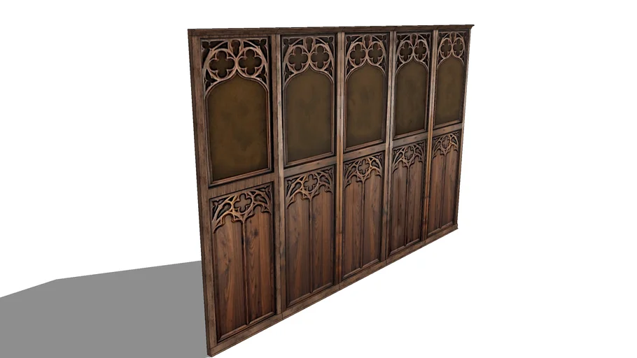 xv century wood panneling