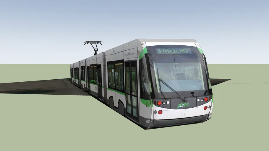 TRAMWAY NANTES 2NDE GENERATION (vers marcel paul)