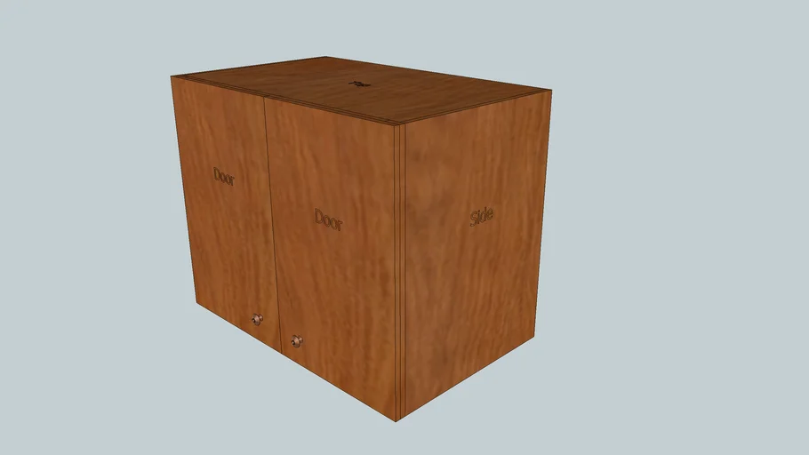 Modular Shop Cabinet - Upper Unit