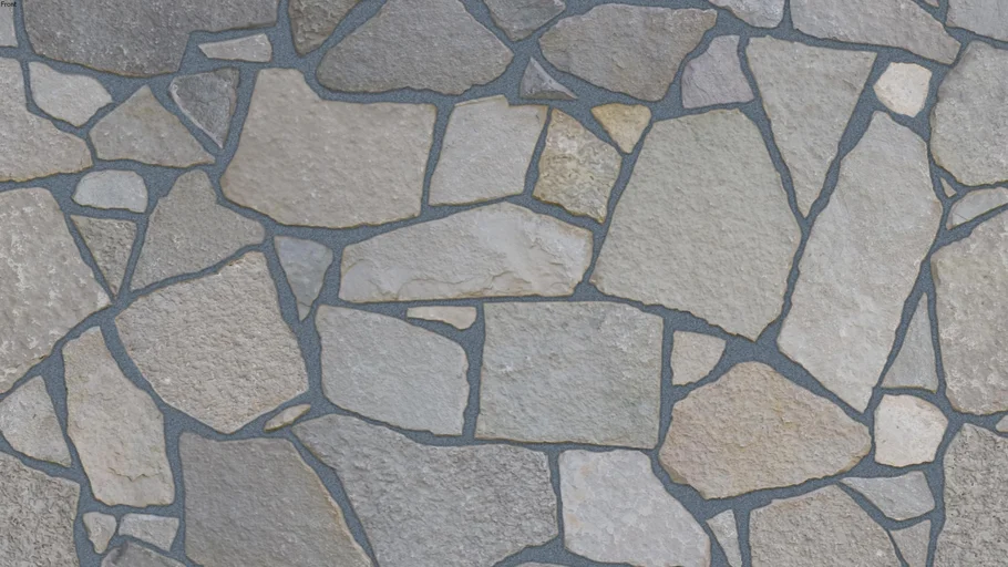 "Fond du Lac Webwall" (Black Joint) Seamless Natural Stone Veneer Material