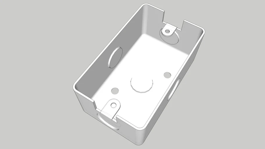 Steel Socket Box 1slot