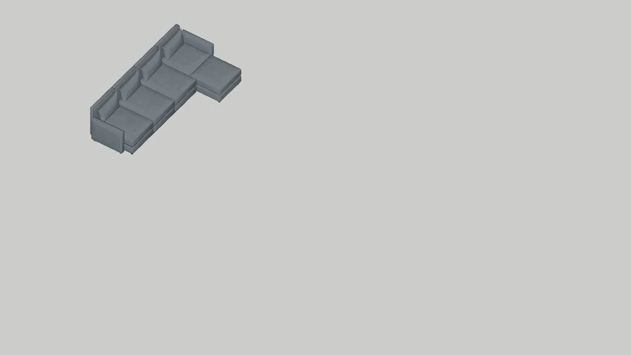 Ikea VALLENTUNA modular sofa