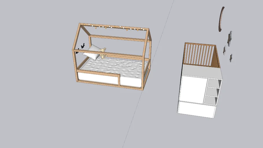 Double kid bedroom