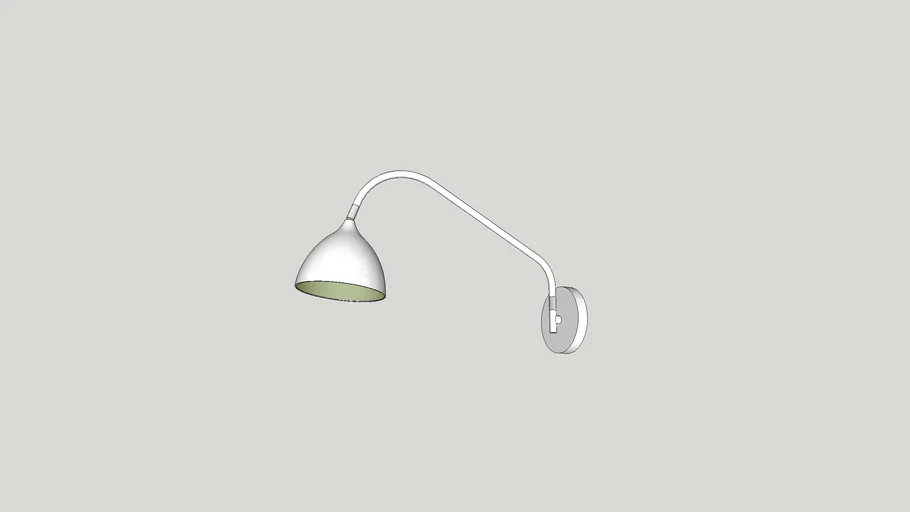 MARKSLOJD VALENCIA WHITE 1L wall lamp