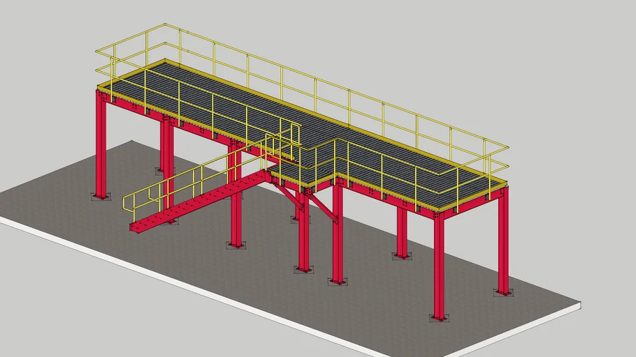 MEZZANINE STEEL FRAMING