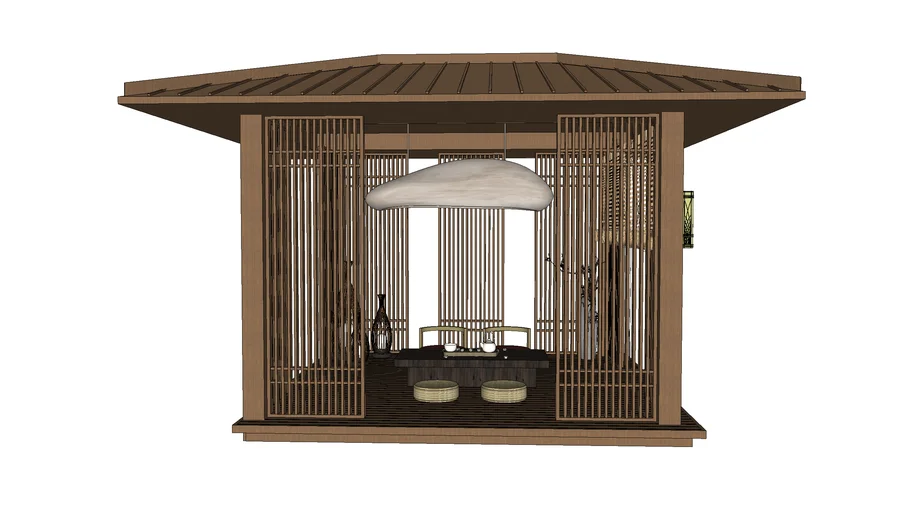 Japanese style pavilion www.1skp.com