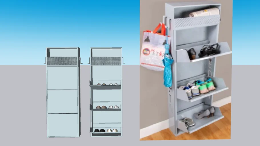 foldable shoe rack 