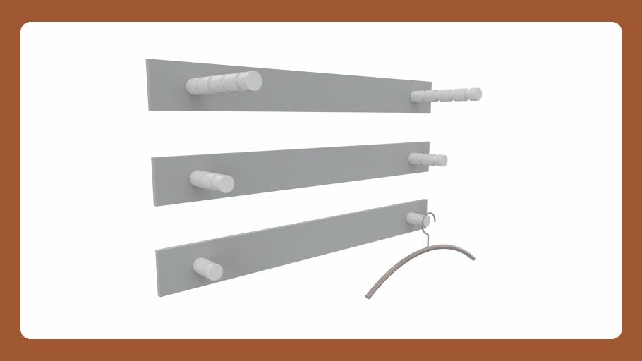Coat Hooks - Hangon Double - Cascando
