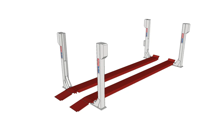 Stertil-Koni Heavy Duty 4-Post Platform Lift (Bus and Truck Lift) ST4175