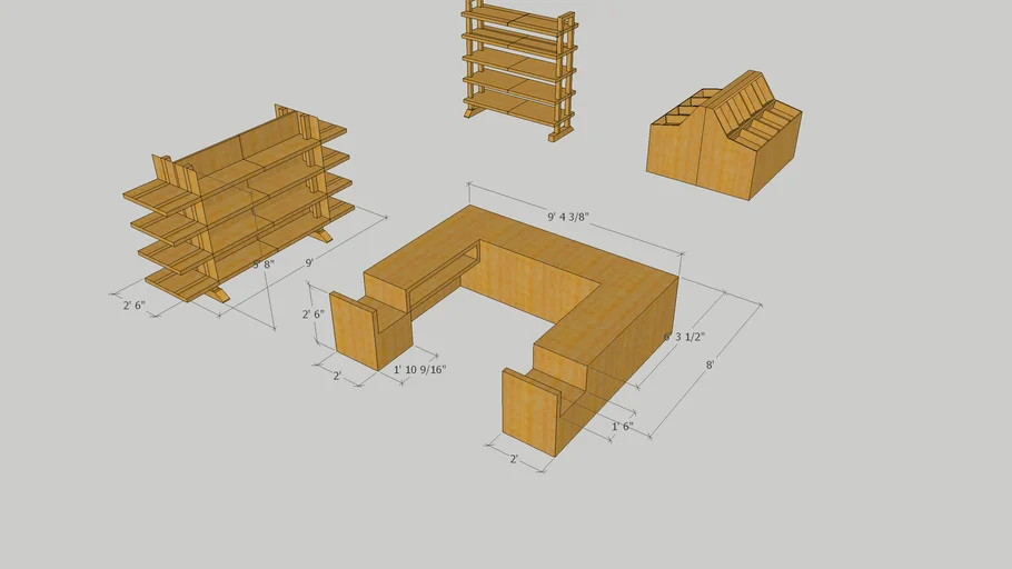 Racks | 3D Warehouse