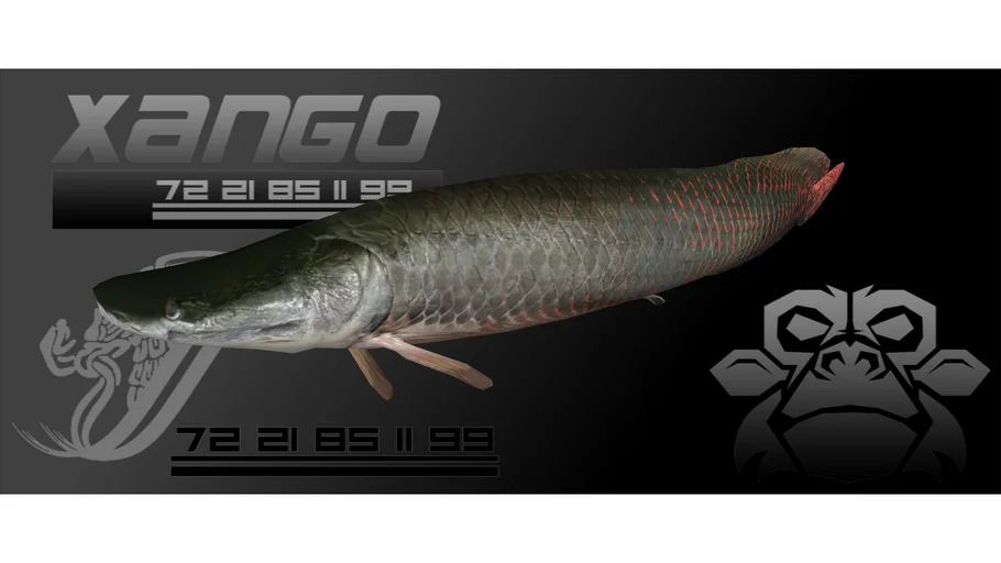 Xango3d - pez Arapaima