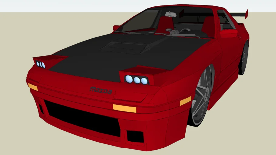 Tuned Mazda RX-7 Savanna