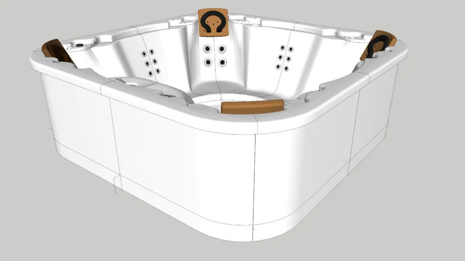 Spa 4 places Jacuzzi 4