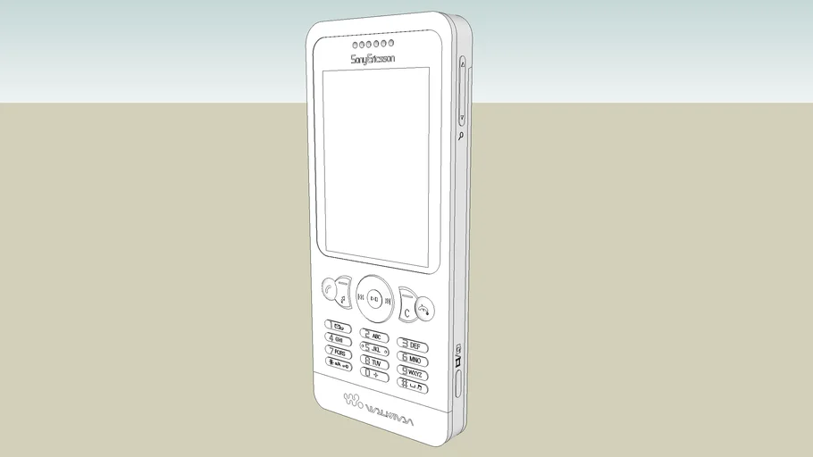 Sony Ericsson W302 | 3D Warehouse