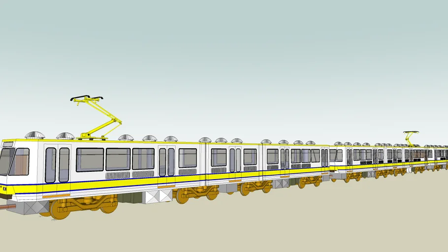 LRT 1st Generation With Ventelation Unit | 3D Warehouse