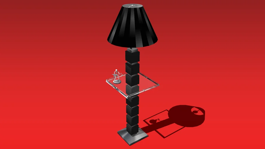 3D 60s Floor Lamp
