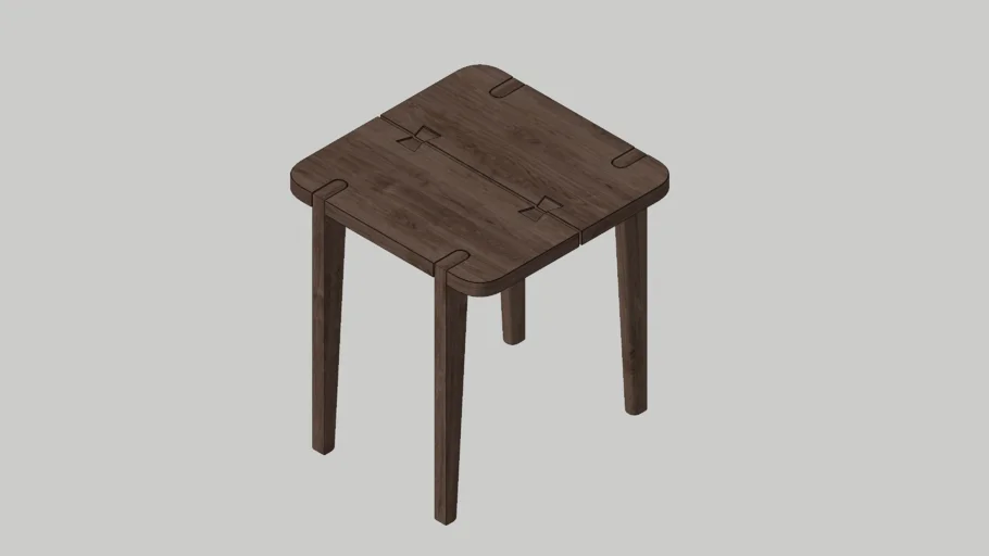 Dezign District - Nido Recta Side Table | 3D Warehouse