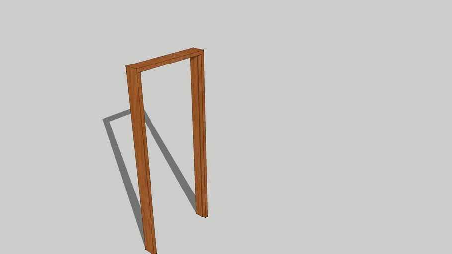 wooden door jamb