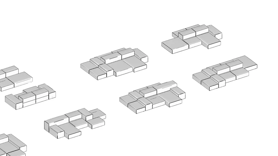 LIVING DIVANI - EXTRA WALL SOFA