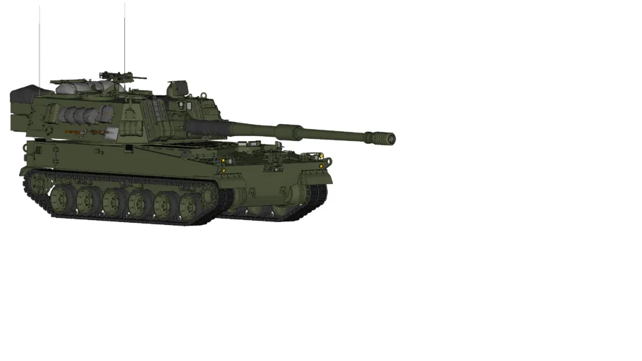 【War Thunder】K9 VIDAR 3D MODEL
