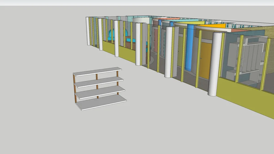 shelving unit
