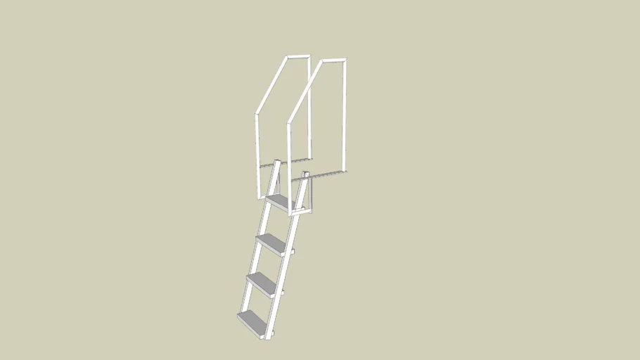 Pier ladder | 3D Warehouse