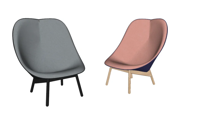 HAY - Uchiwa lounge chair
