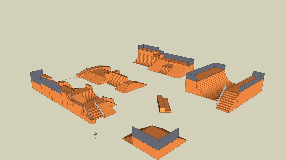Exact Model of Pelham NH Skatepark