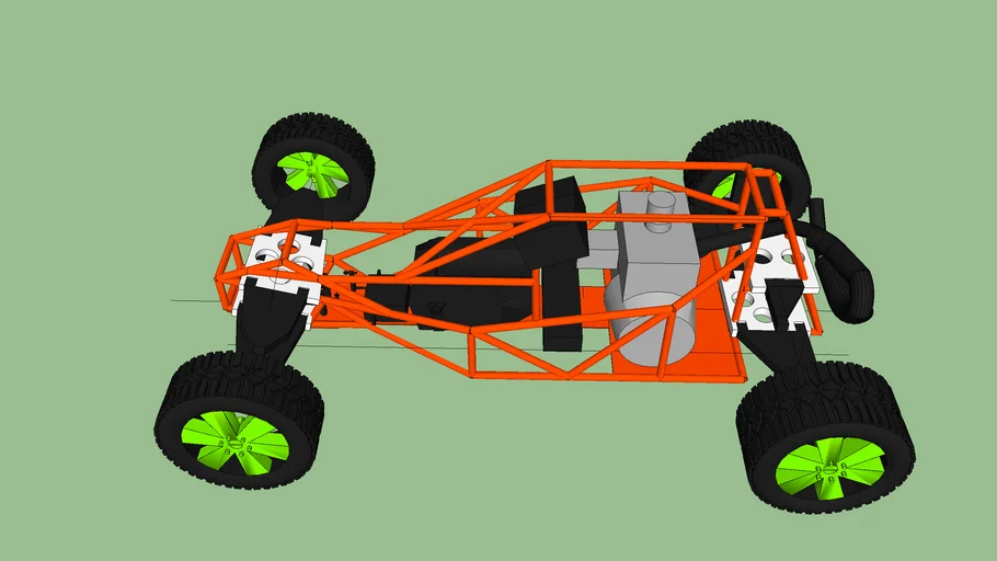 tubular chassis 1/5 scale rc car