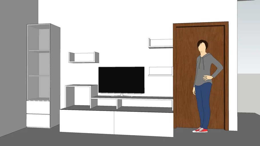 CABINET TV
