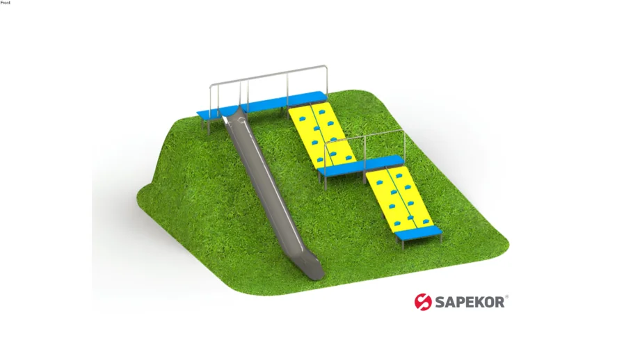 Sapekor Playground Slide Slope 16660