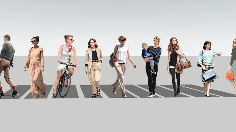 2D people | 3D Warehouse