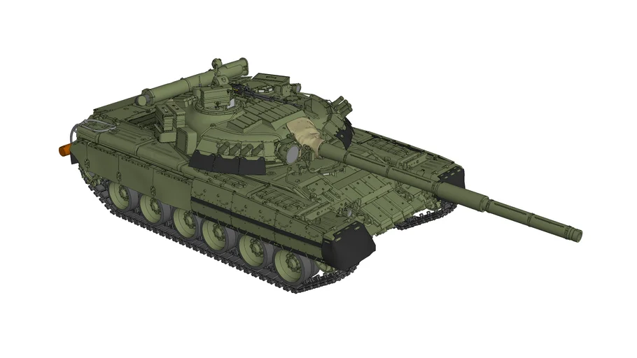 【War Thunder】T-80UD 3D MODEL